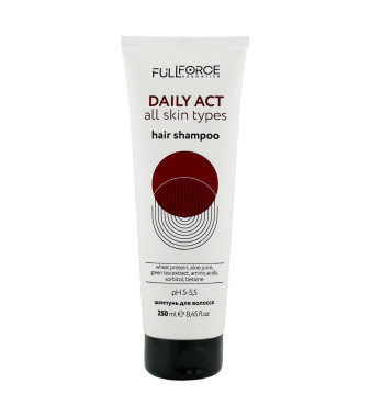 Szampon do każdego rodzaju skóry FULL FORCE Daily Act All Skin Types 250 ml