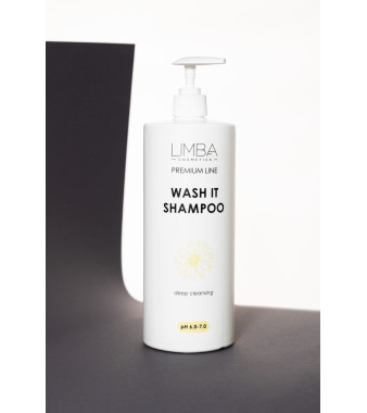 Szampon oczyszczający do włosów LIMBA COSMETICS Wash It 1L