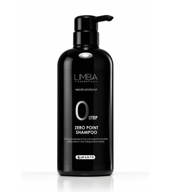 Szampon głęboko oczyszczający do przygotowania włosów do zabiegów LIMBA COSMETICS Step 0 Zero Point Shampoo 1000 ml