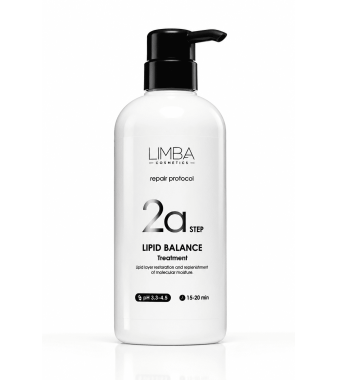 Maska lipidowa odbudowująca i wygładzająca do włosów LIMBA COSMETICS Step 2A Lipid Balance Treatment 500 ml