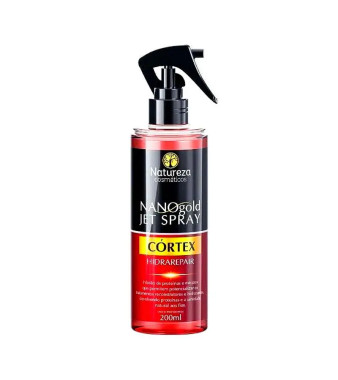 Spray rekonstrukcyjny NATUREZA Nano Gold Jet Spray Cortex 200 ml