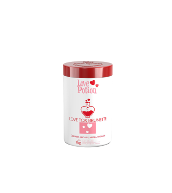 Maska/kuracja B-tox do włosów brązowych LOVE POTION Love Tox Brunette 1 L 