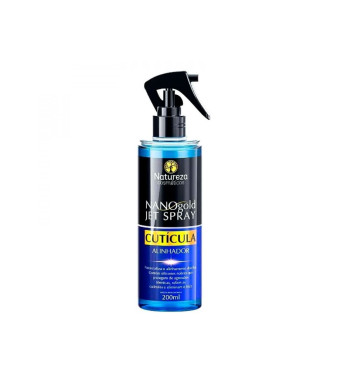 Spray wygładzająco-ochronny do kutykuli NATUREZA Nano Gold Jet Spray Cuticula 200 ml 