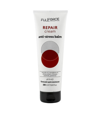Regenerujący balsam-krem do włosów FULL FORCE anti-stress balm repair cream 250 ml 