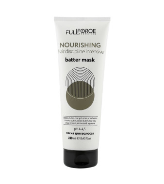 Maska-butter odżywcza do włosów porowatych FULL FORCE butter mask nourishing hair discipline intensive 250 ml 