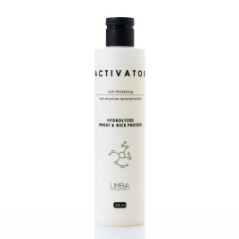 Aktywator odbudowujący do włosów LIMBA COSMETICS Hydrolyzed Wheat & Rice Protein 250ml