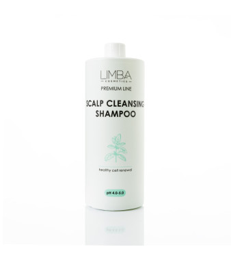 Szampon peelingujący do skóry głowy LIMBA COSMETICS Mint Scalp Cleansing 1L