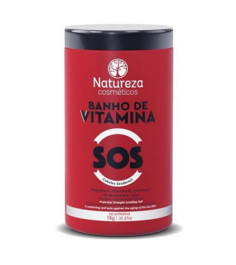 Maska intensywnie regenerująca do włosów NATUREZA Banho de Vitamina SOS 1kg