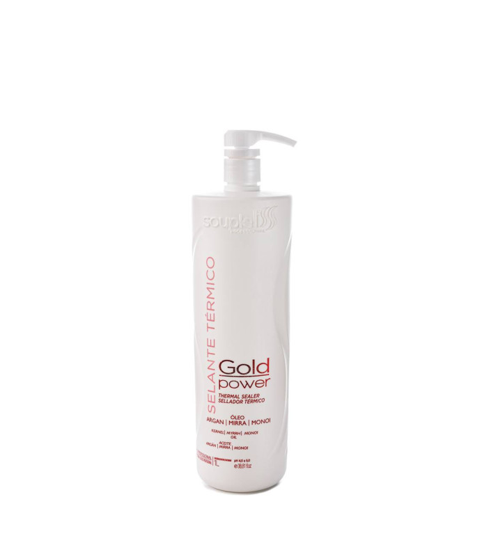 Nanoplastia do włosów SOUPLELISS Gold Power Keratin 1L