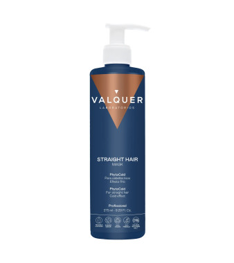 Maska wygładzająca do włosów prostych VALQUER Straight Hair PhytoCold 275 ml