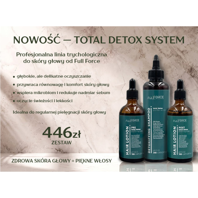Reset dla skóry głowy — Total Detox System