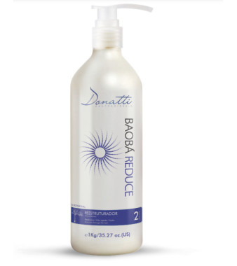 Nanoplastia do włosów blond DONATTI Baobá Reduce Blond Step 2 1 L