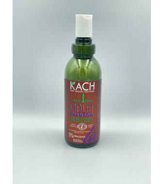 Szampon prostujący do włosów blond KACH Only1One Violet 400ml