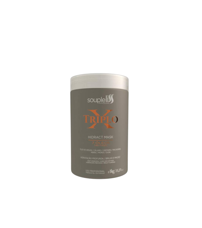 Maska nawilżająca do włosów SOUPLELISS Triplox Hydration 500ml