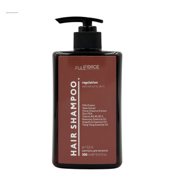 Szampon regulujący wydzielanie sebum FULL FORCE Hair Shampoo Regulation Secretions Skin 300 ml