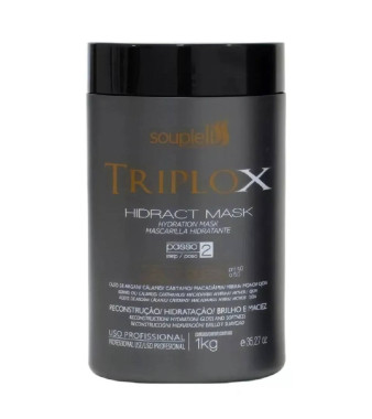 Maska nawilżająca do włosów SOUPLELISS Triplox Hydration 500ml